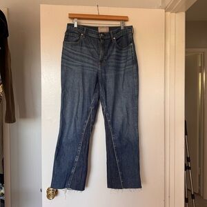 Everlane Dark Blue Cheeky Bootcut Jeans